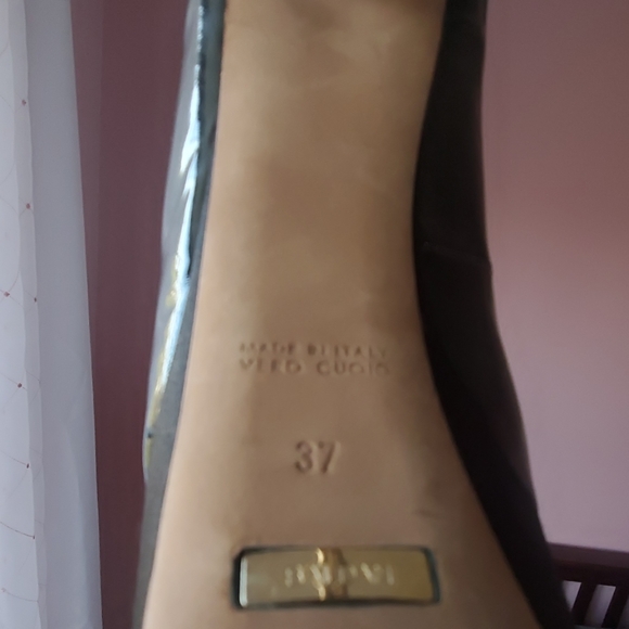 Baldan heels platform 37 patent black silver - Picture 4 of 8